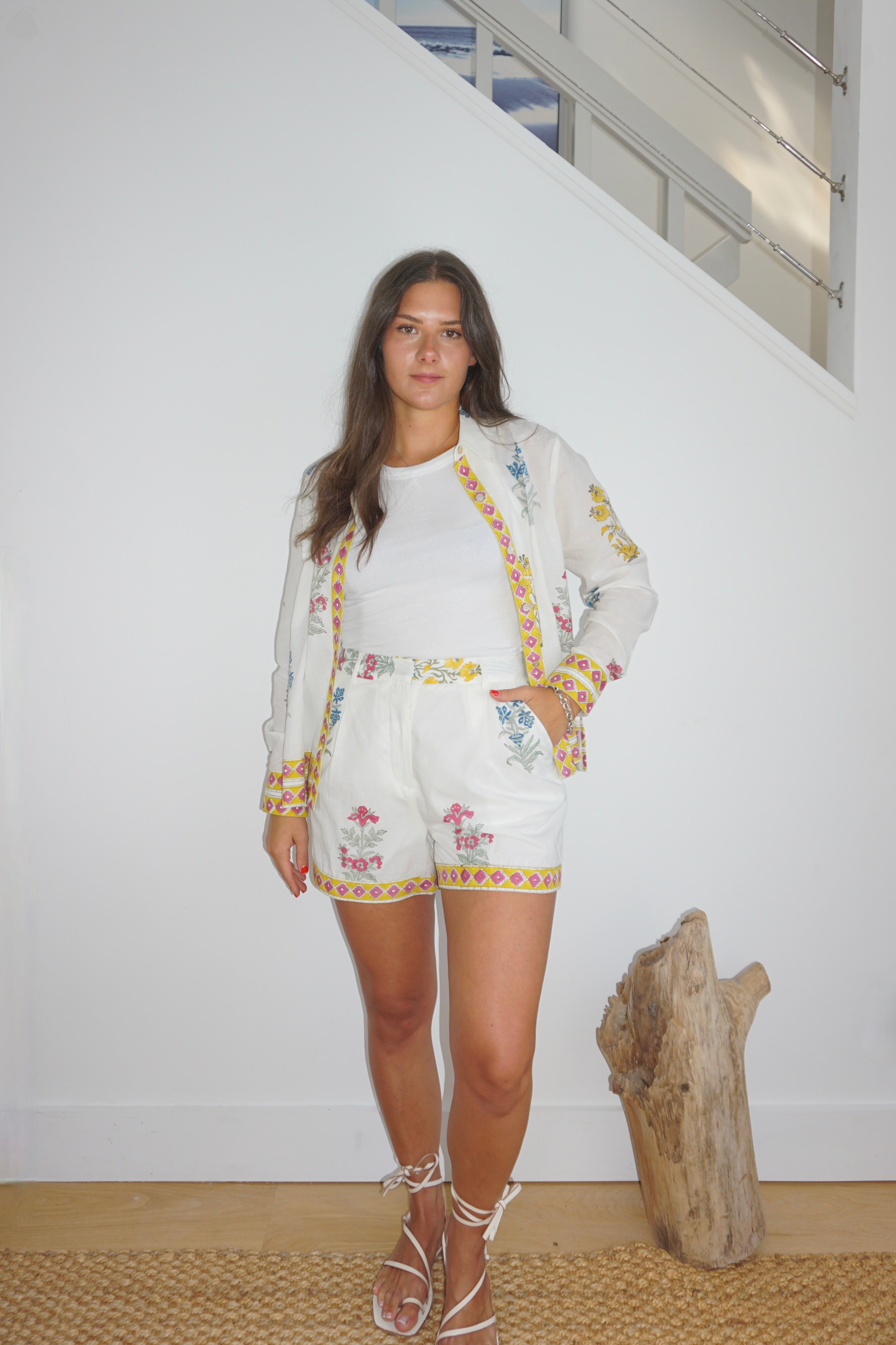 Stella Short - Mixed Print Floral