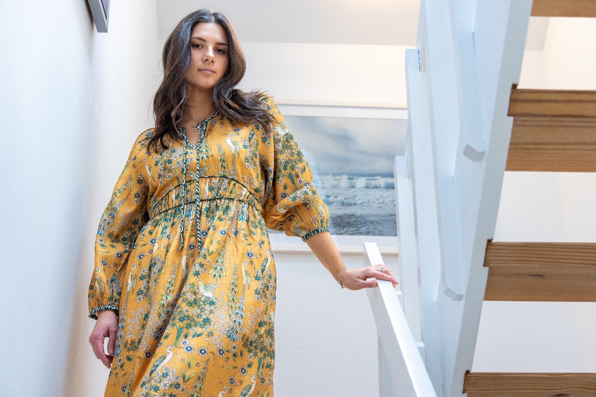 Vera Maxi Dress - Saffron Heron