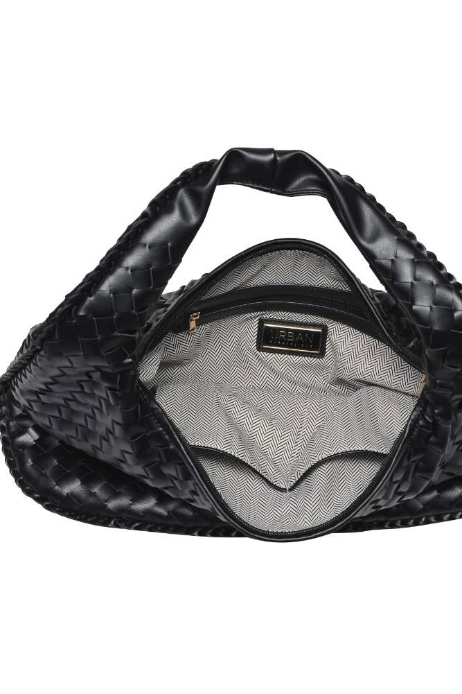 Victoria Woven Hobo Bag