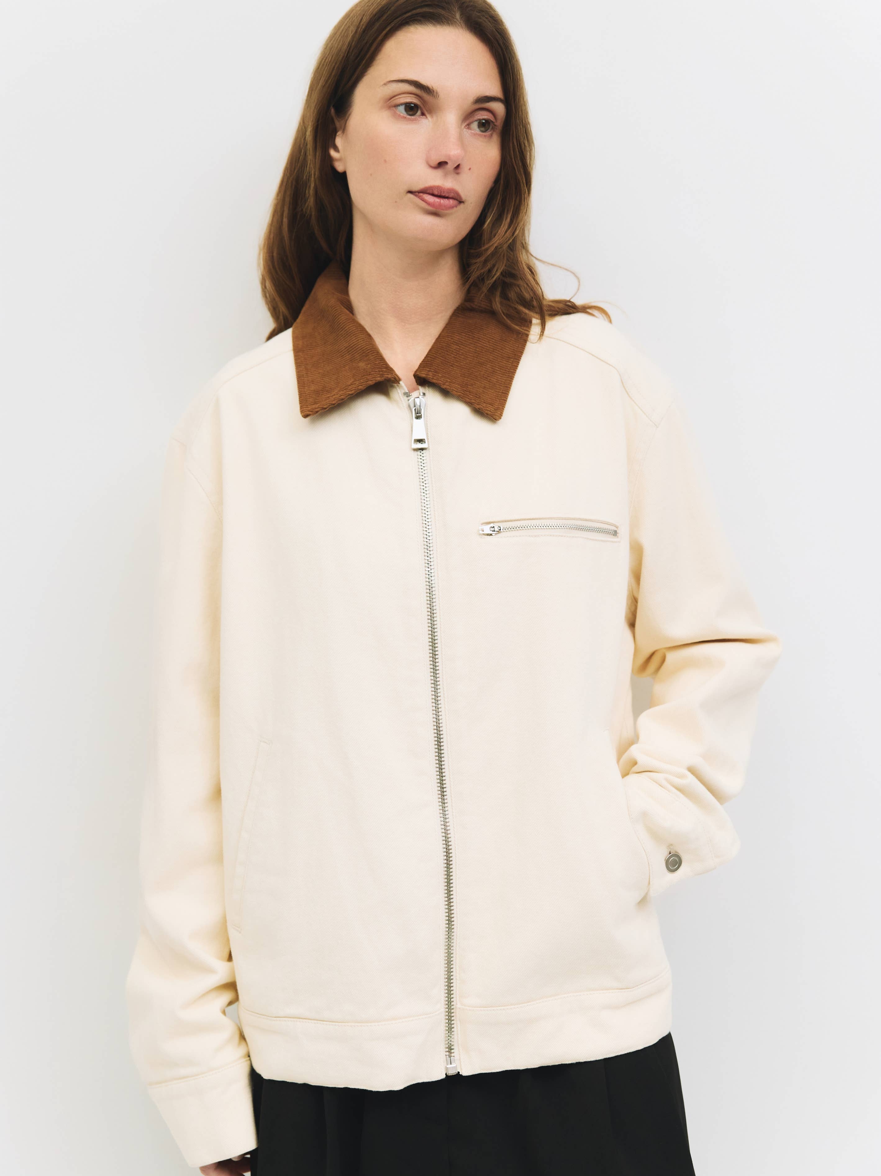 The Kline Jacket - Cream