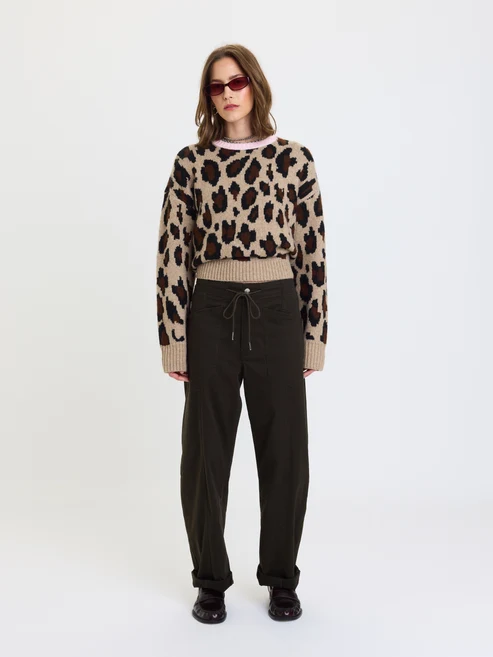 Villa Drawstring Barrel Pant