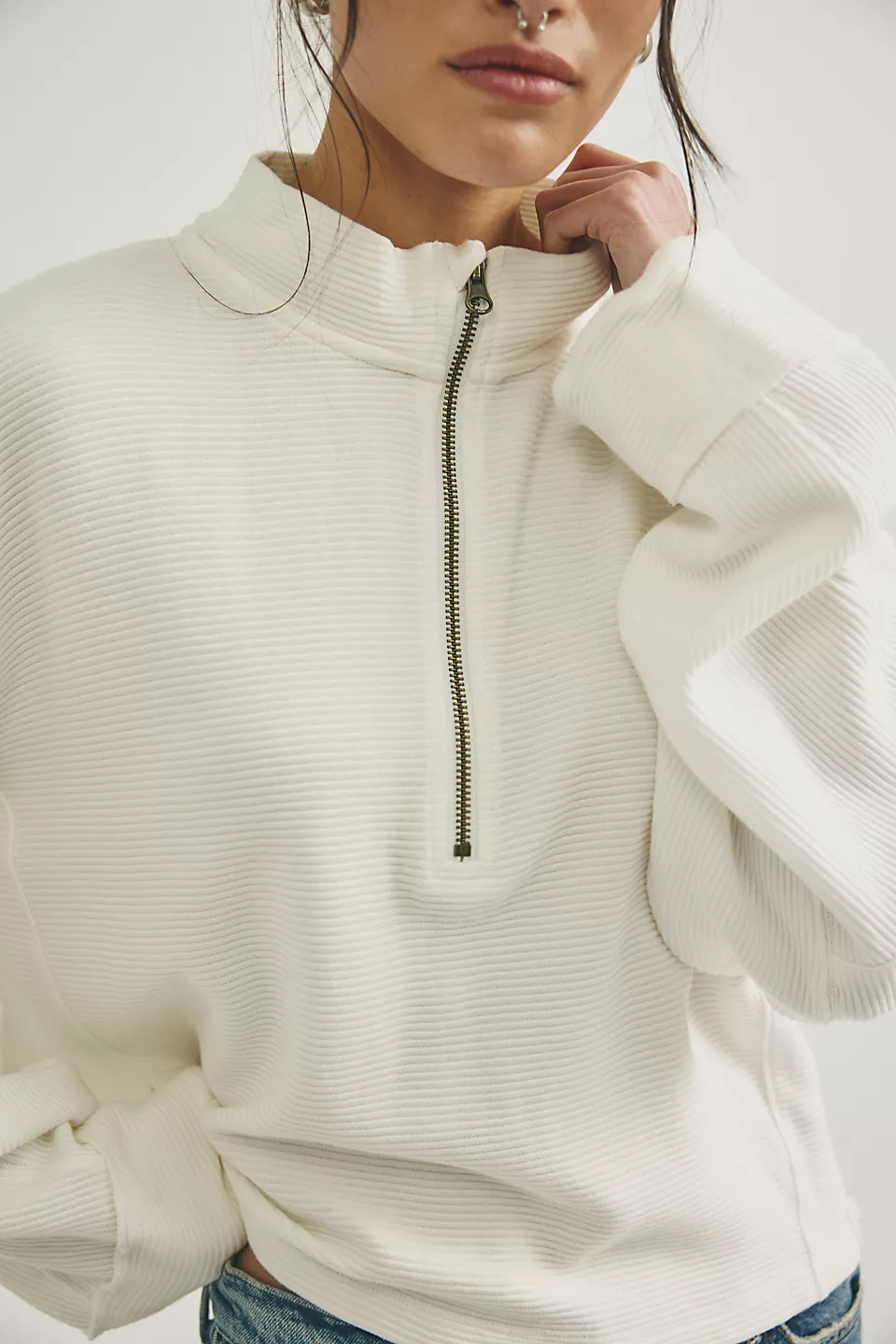 Celeste Quarter Zip Sweater