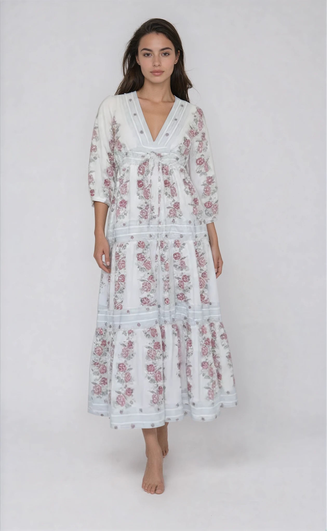 Orley Dress in Antique Floral