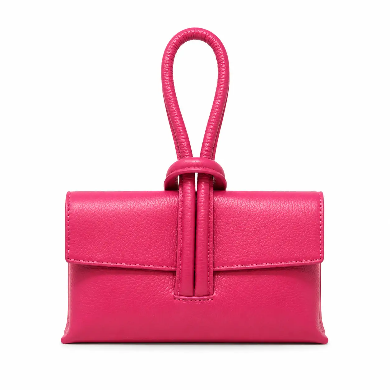 Italian Leather Wristlet Bag