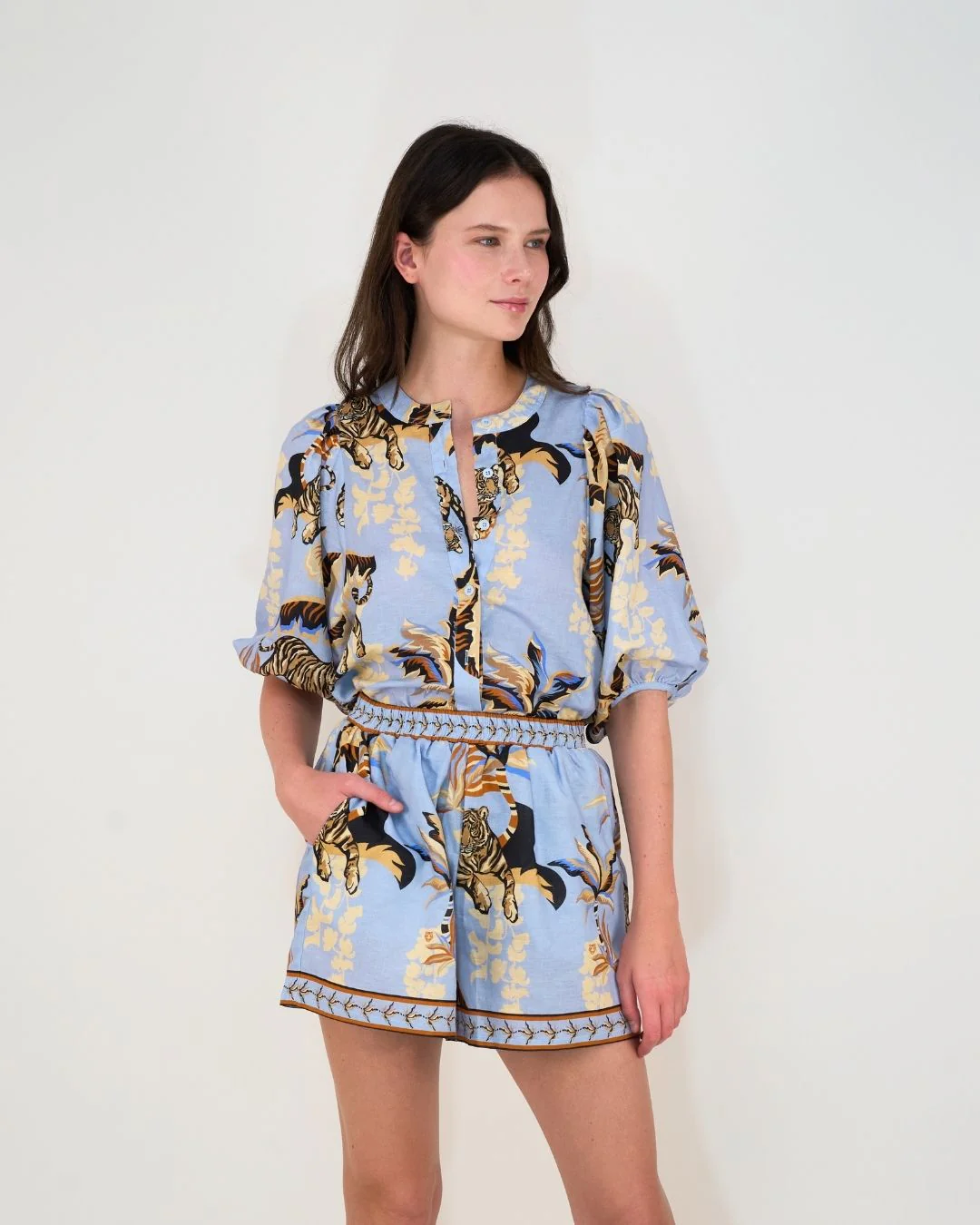Balloon Shirt Bali Tiger
