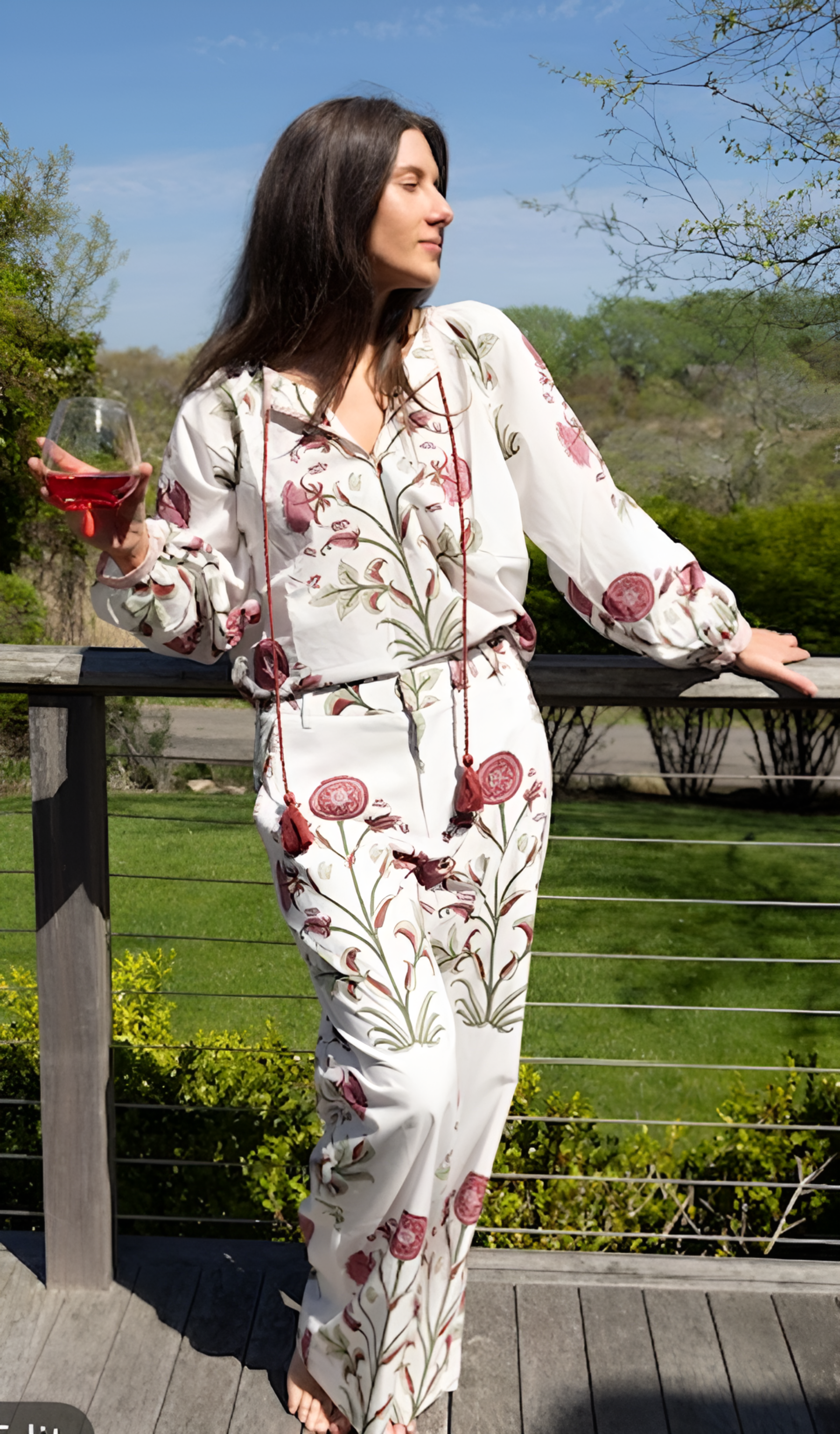 NIBI MTK Edison Pant - Red Vine