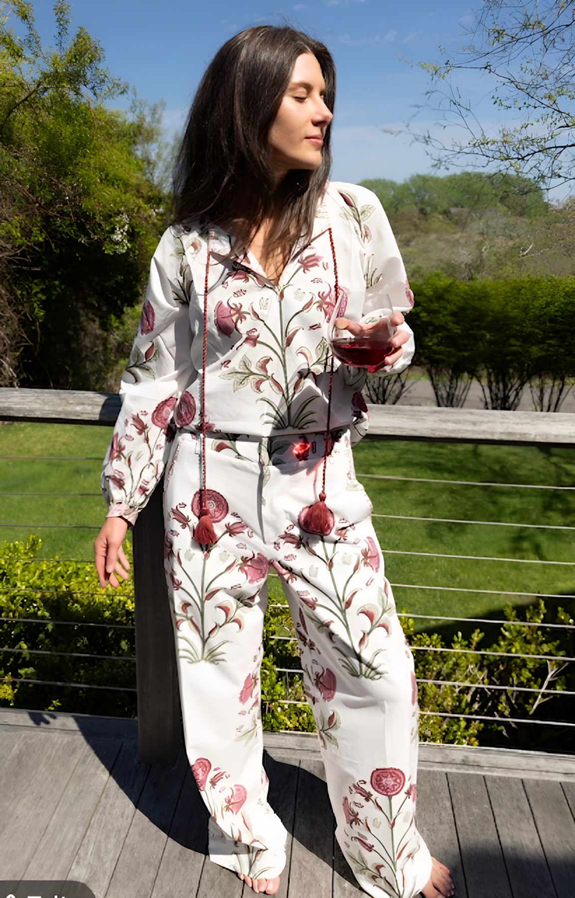 NIBI MTK Edison Pant - Red Vine
