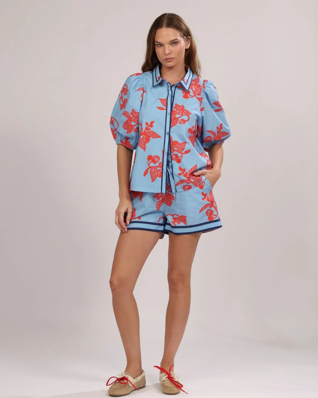 Poplin Shirt Fragola