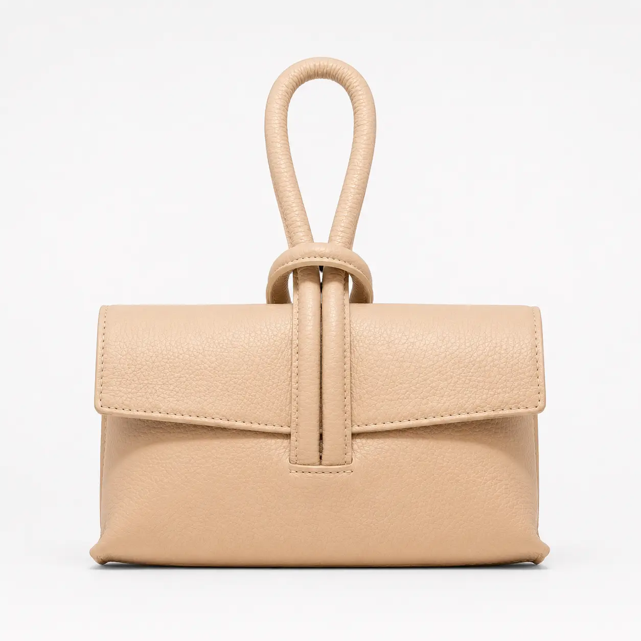 Italian Leather Wristlet Bag
