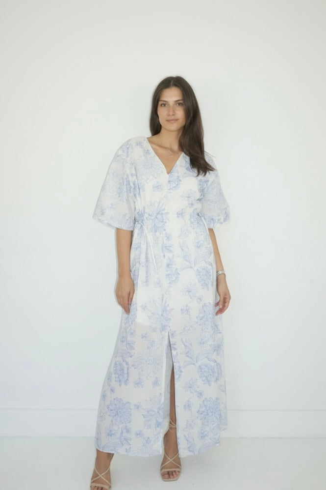 Jessie Dress in Petal Embroidery