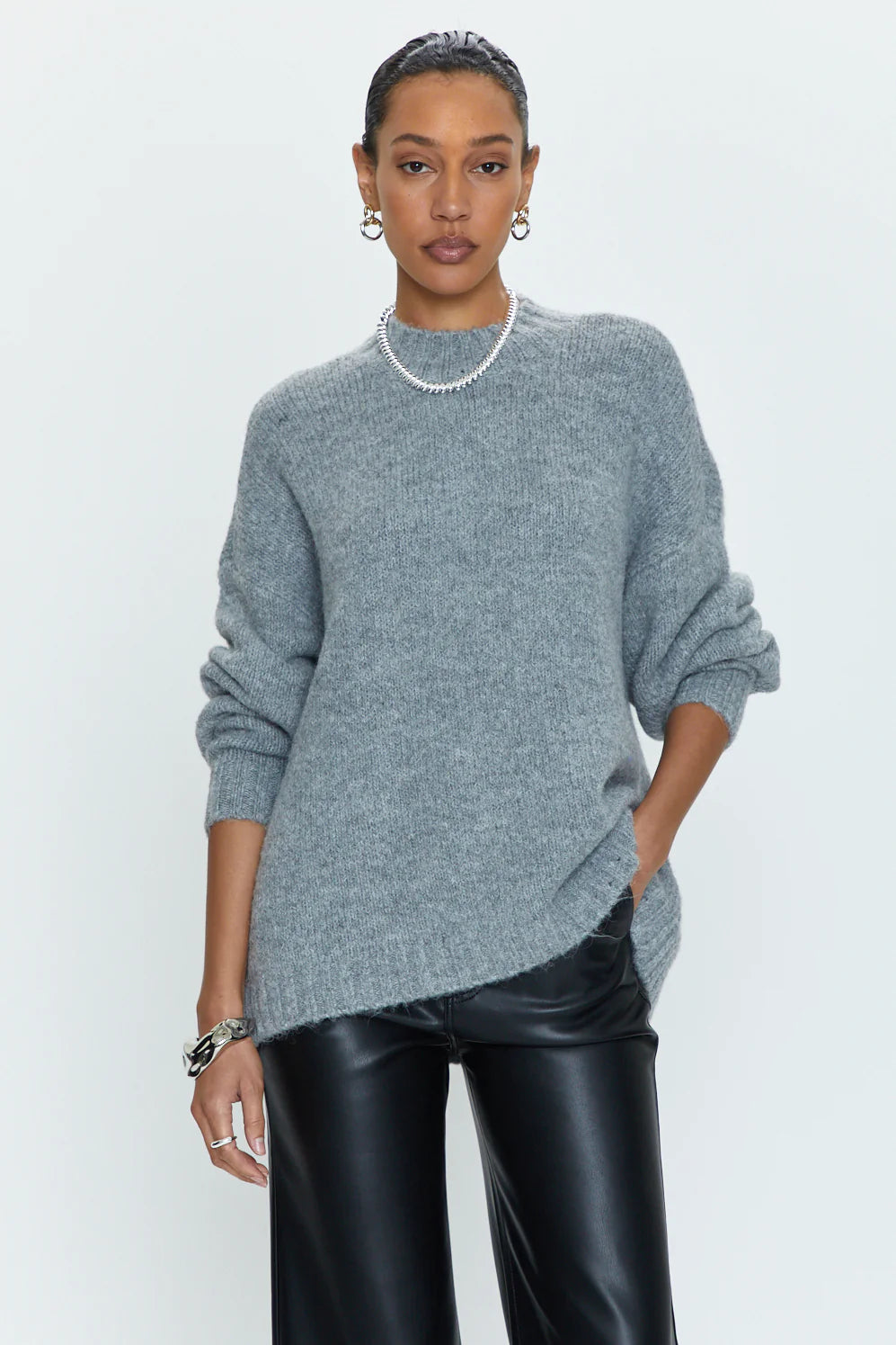 Pistola Carlen Mock Neck Sweater