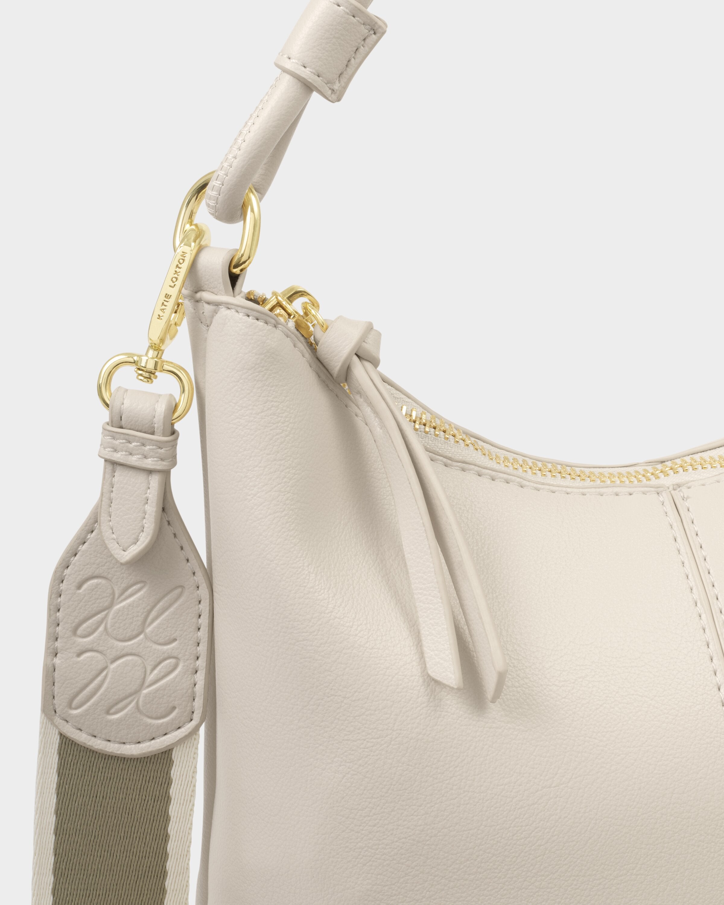 Hallie Satchel Bag Oyster