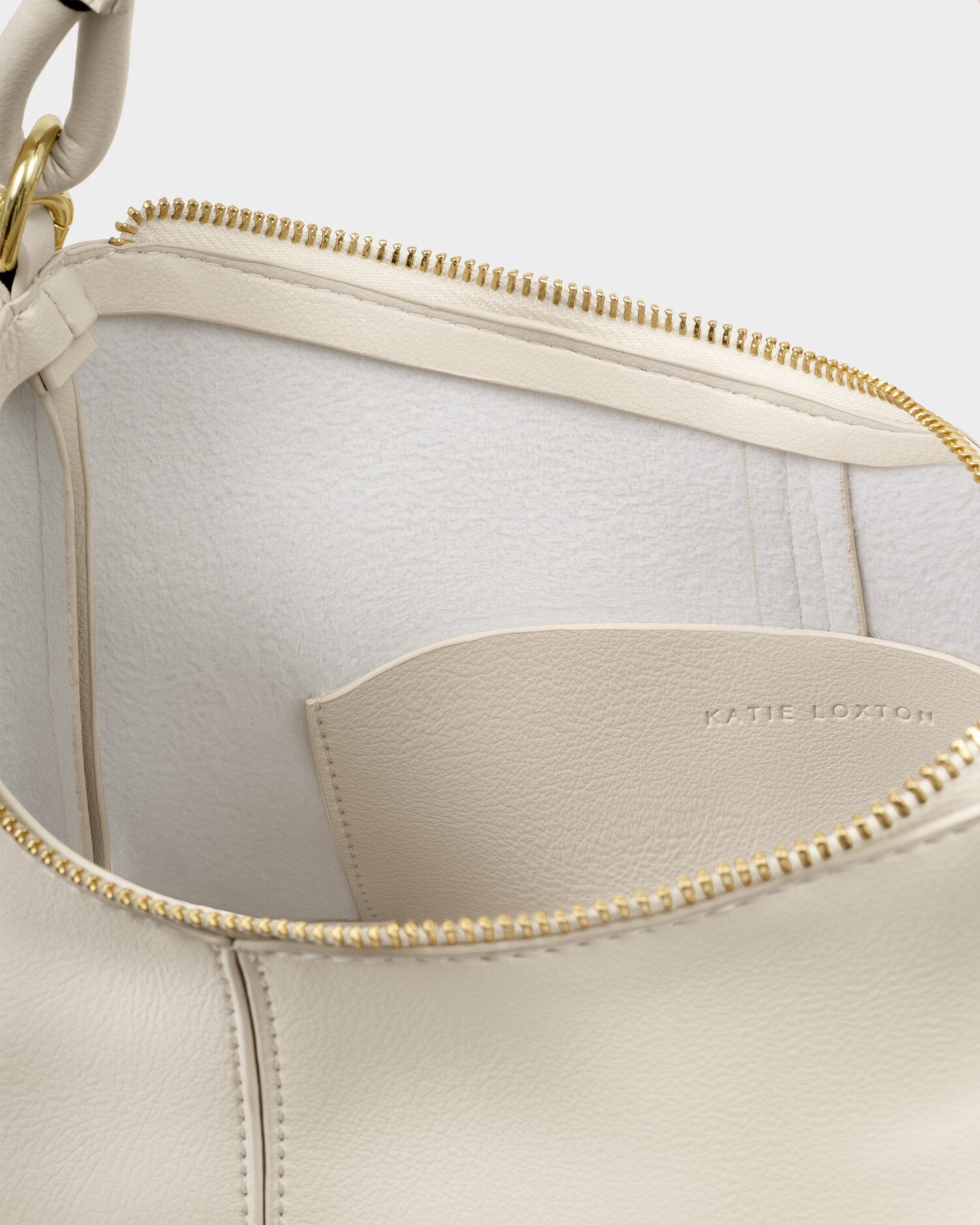 Hallie Satchel Bag Oyster