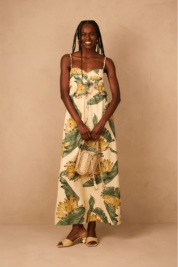 Bananas Linen Dress