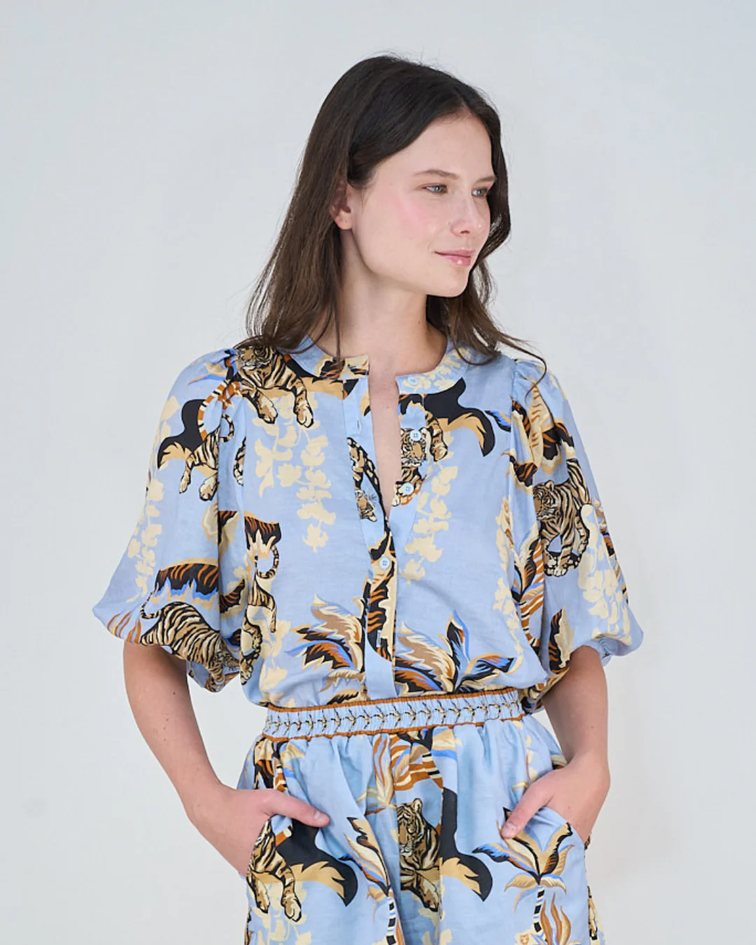 Balloon Shirt Bali Tiger