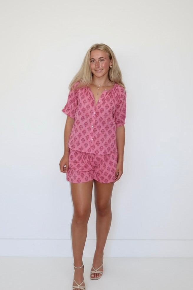 Bailee Short in Pink Sand