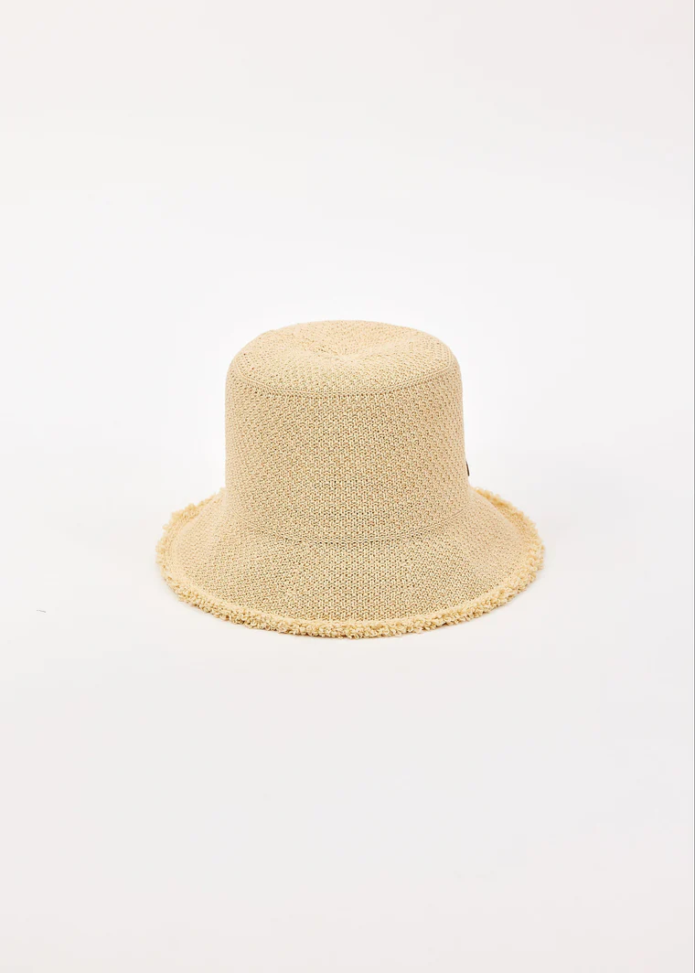 Penny Woven Bucket Hat Natural