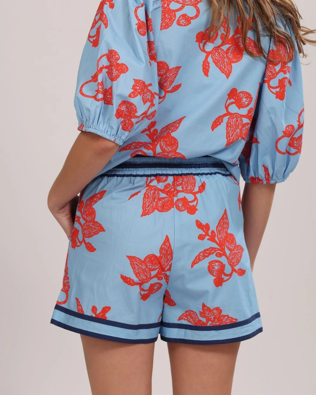 Poplin Short Fragola
