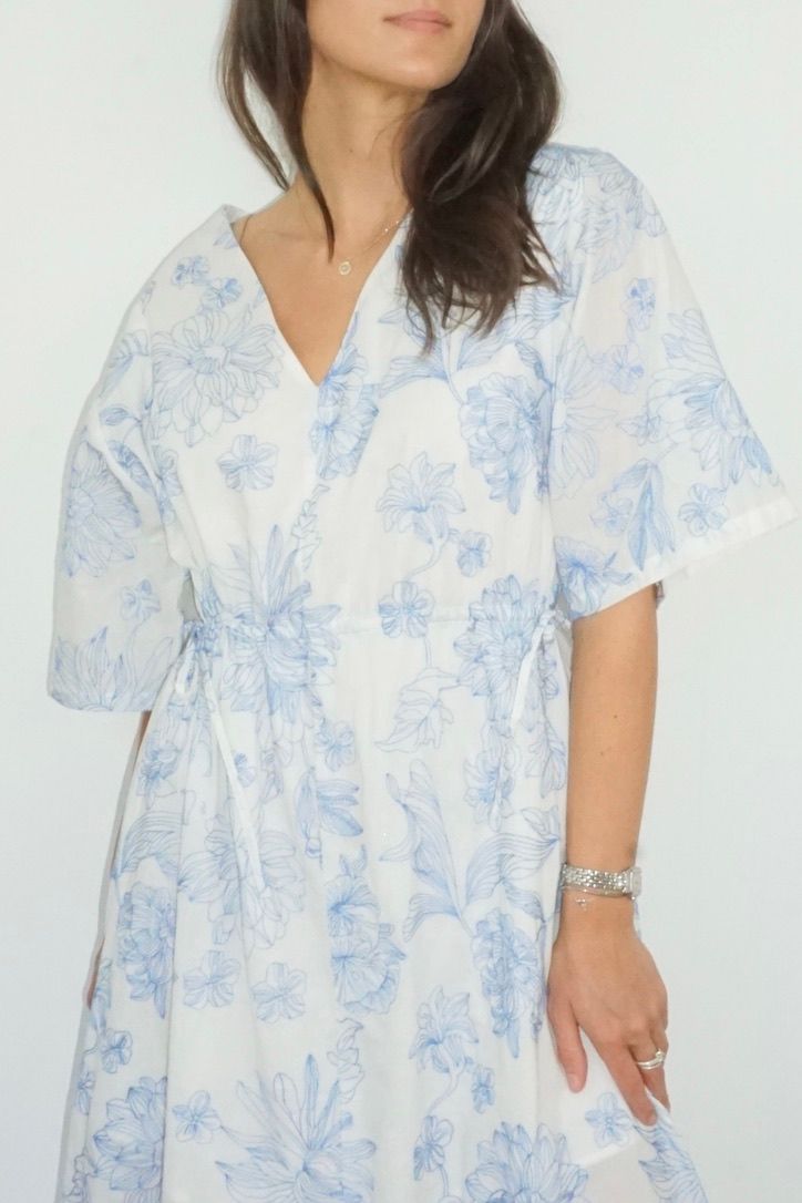 Jessie Dress in Petal Embroidery