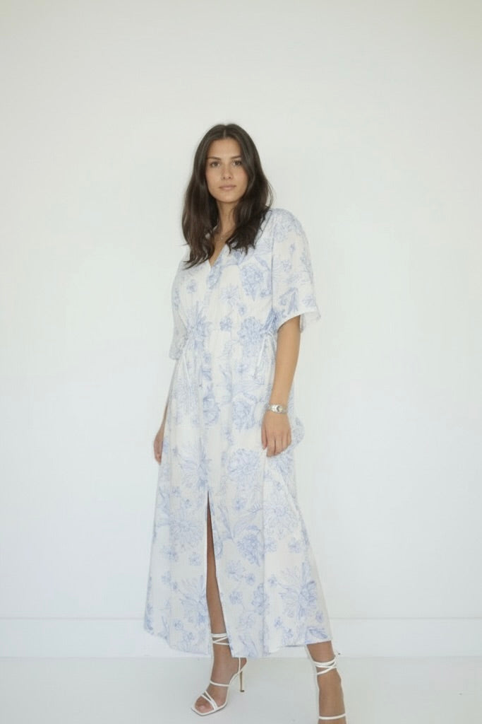 Jessie Dress in Petal Embroidery