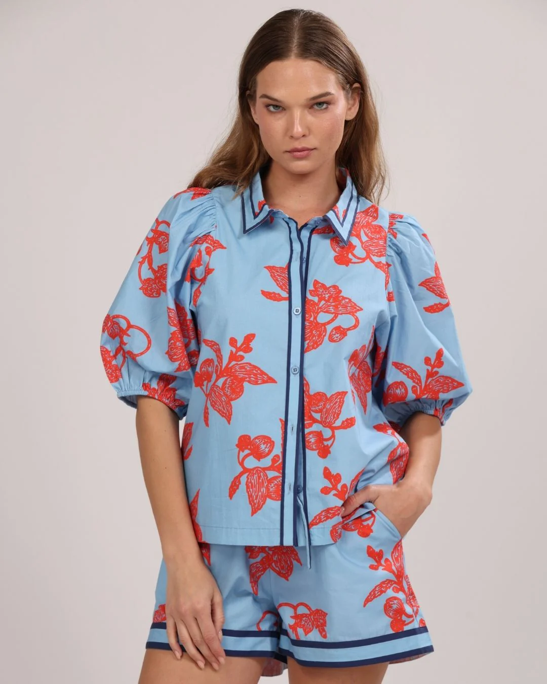 Poplin Shirt Fragola