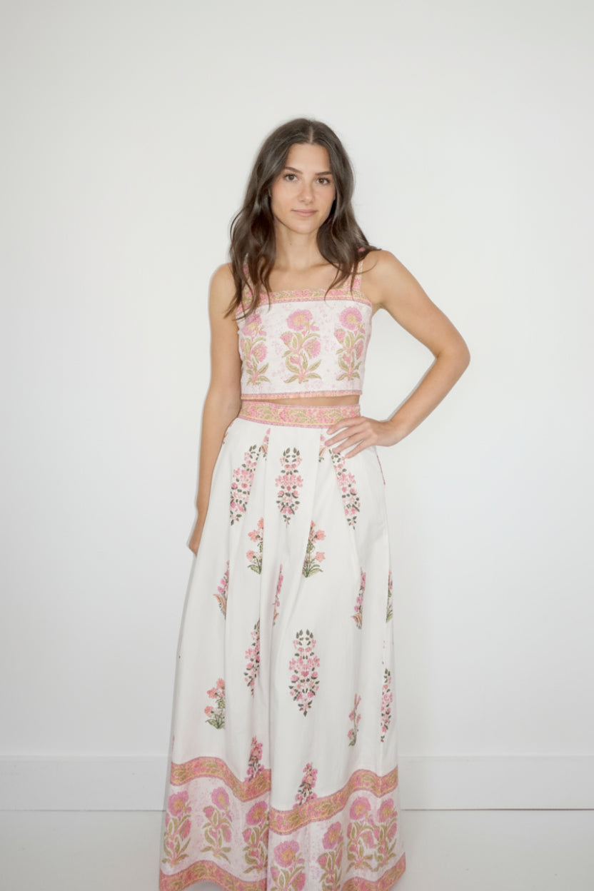 Octavia Skirt in Petal Poise
