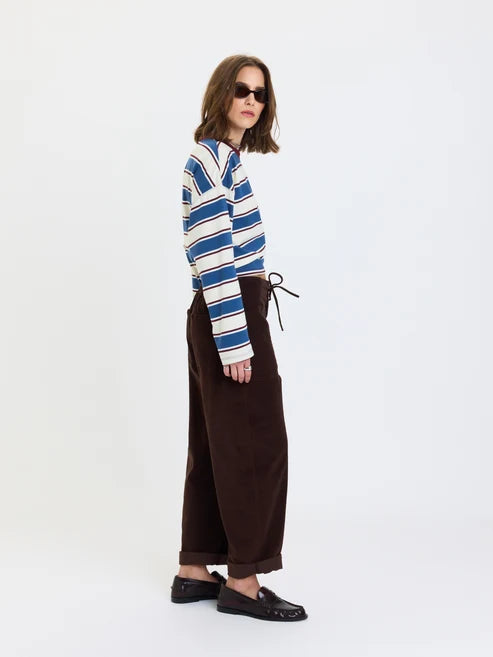 Villa Drawstring Barrel Pant
