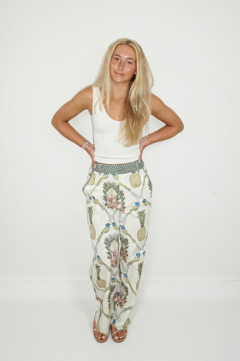 Edison Pant in Royal Tropic