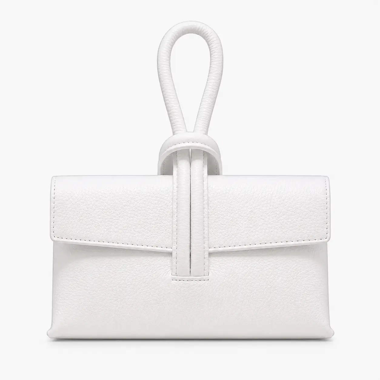 Italian Leather Wristlet Bag