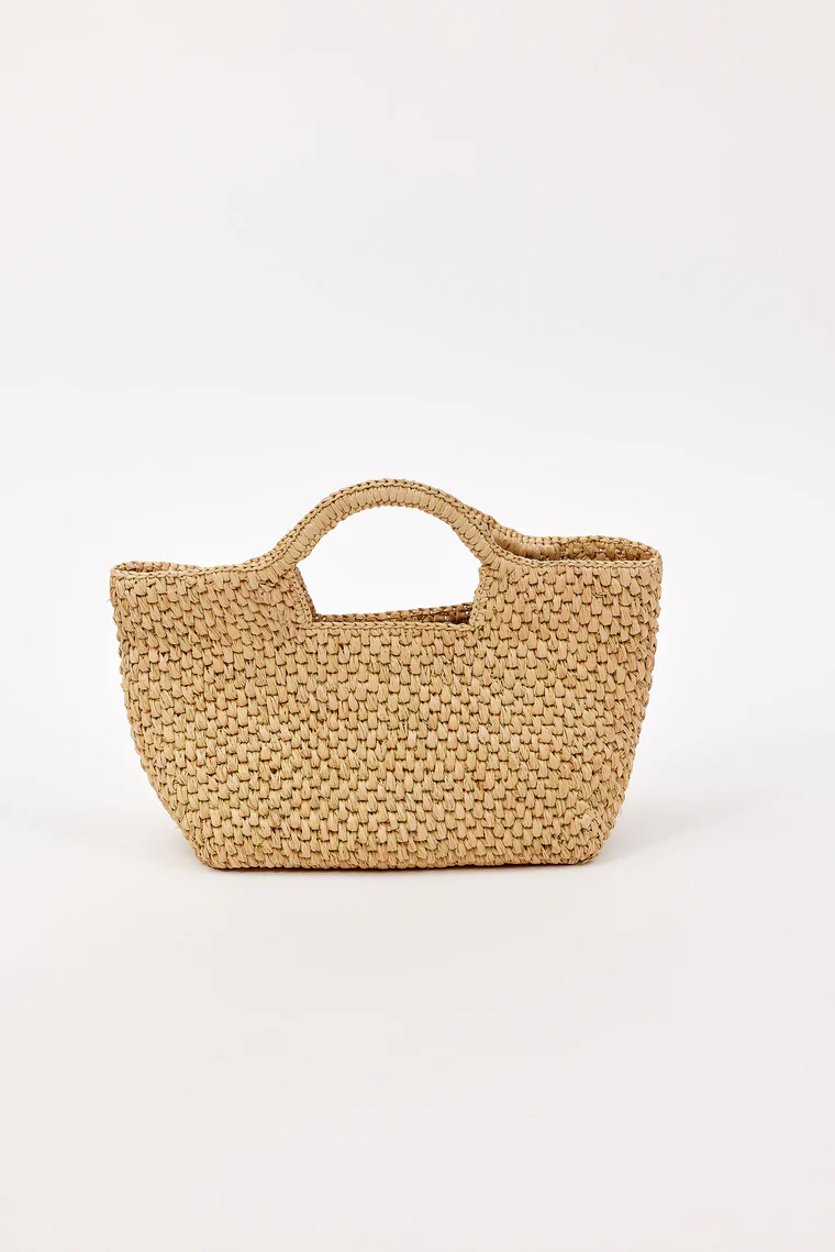 Sandy Handheld Bag Natural