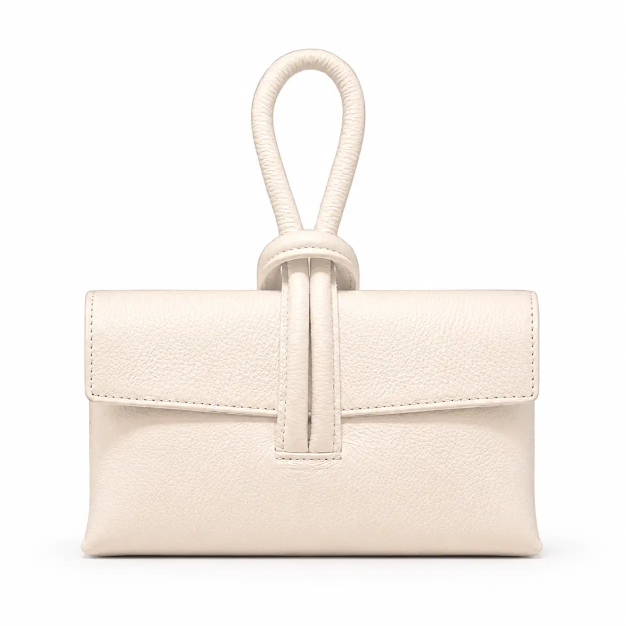 Italian Leather Wristlet Bag