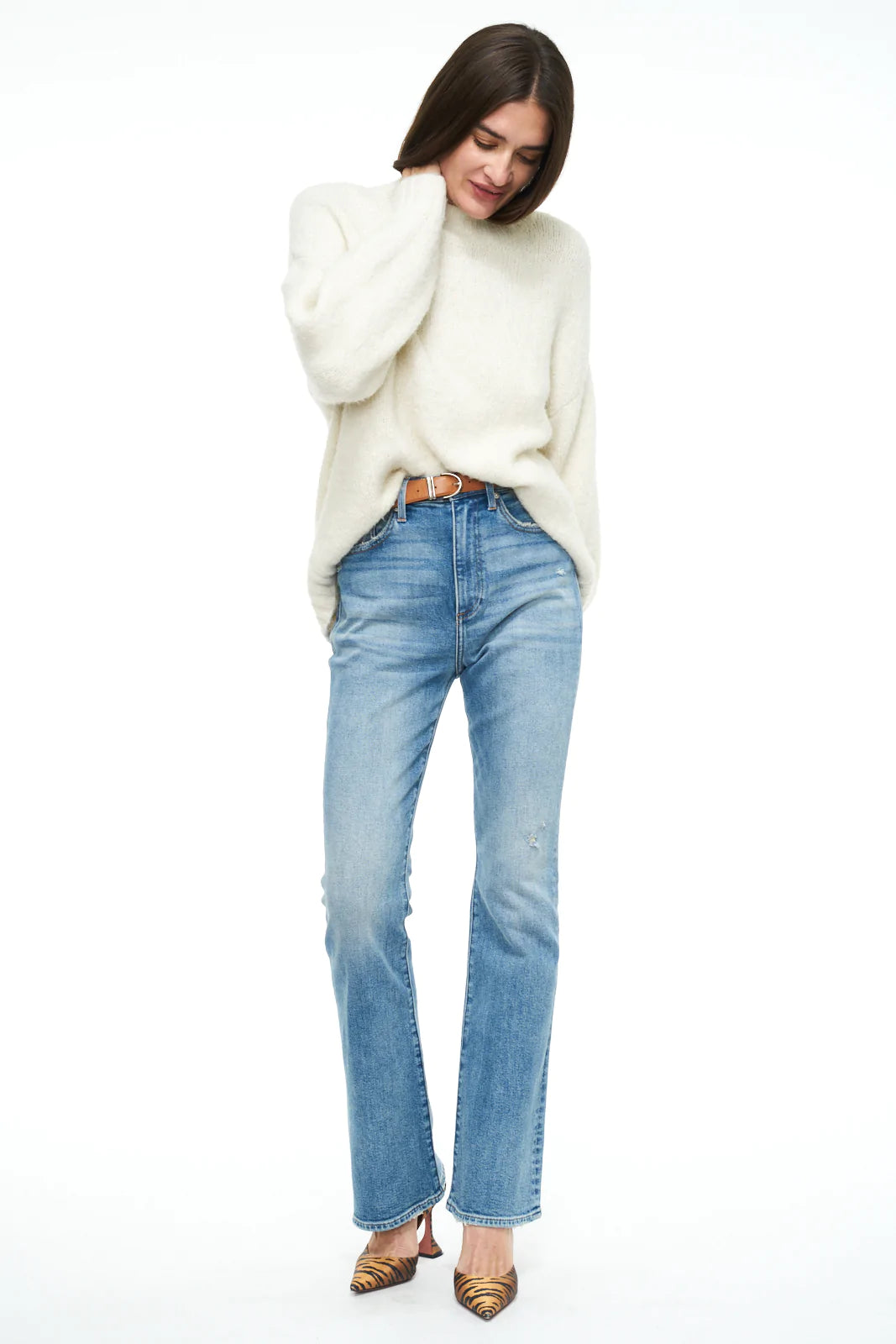 Pistola Carlen Mock Neck Sweater